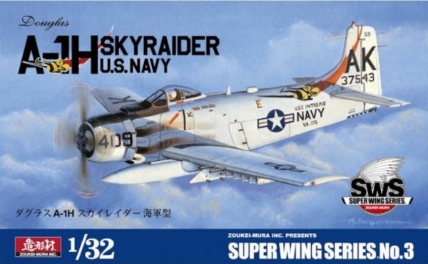 Zoukei-Mura SWS3203 Douglas A-1H Skyraider US Navy 1/32