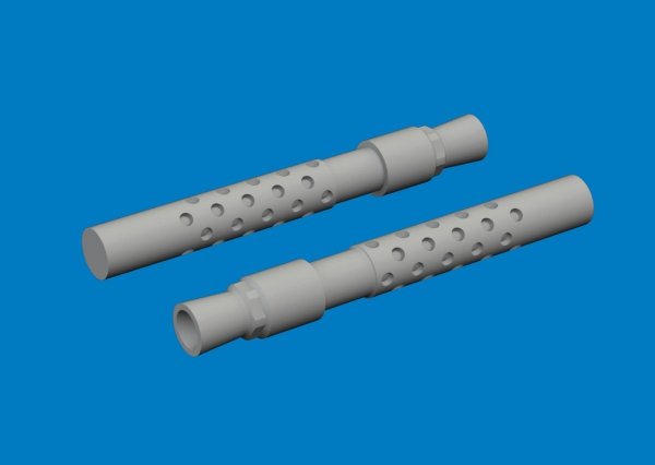 Eduard 632211 Bf 109K-4 gun barrels PRINT for KOTARE 1/32