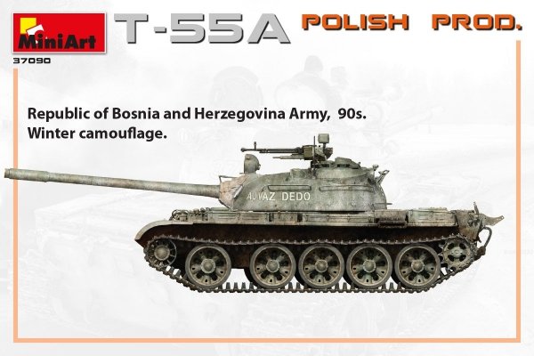 MiniArt 37090 T-55A POLISH PRODUCTION 1/35