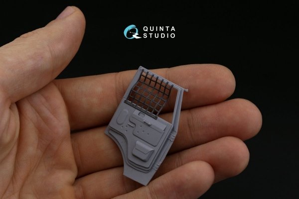 Quinta Studio QD35068 KAMAZ-43509 3D-Printed &amp; coloured Interior on decal paper (Zvezda) 1/35