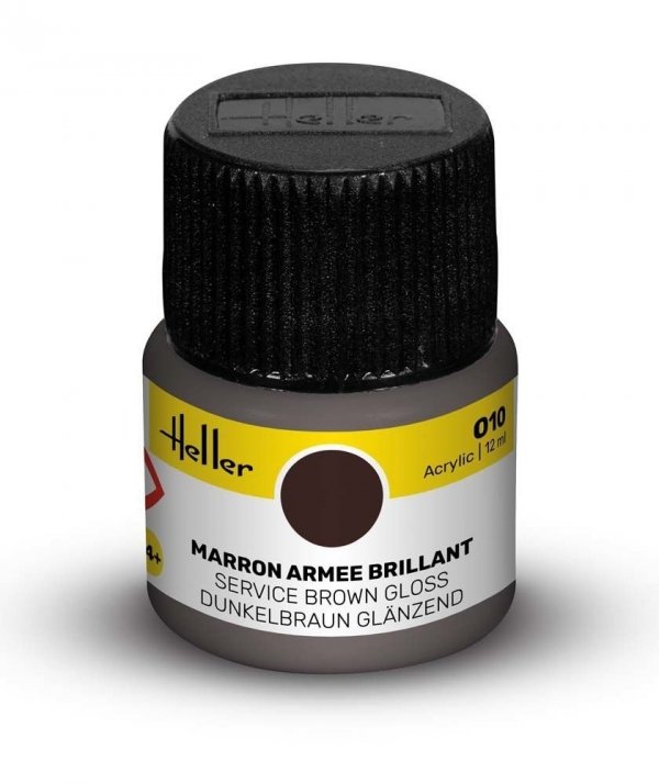 Heller 9010 010 Service Brown - Gloss 12ml