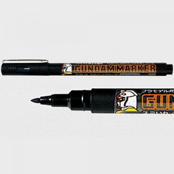 Gunze Sangyo GM20 Brush Type Black Gundam Marker