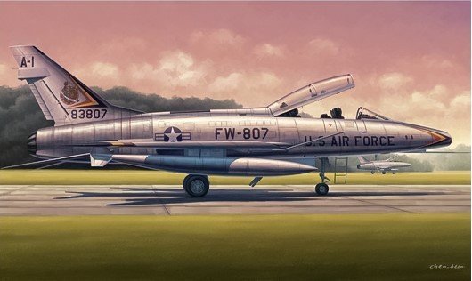 Trumpeter 02840 F-100F Super Sabre (1:48)