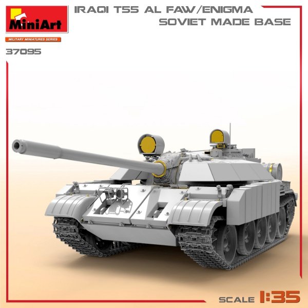 MiniArt 37095 IRAQI T-55 AL FAW/ENIGMA. SOVIET MADE BASE 1/35