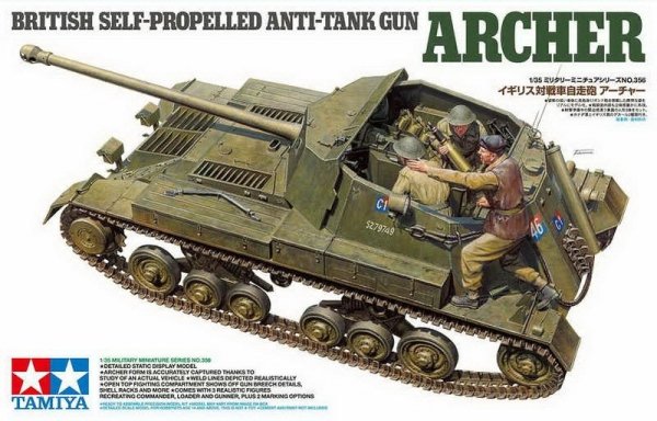 Voyager Model PE35919 WWII British Archer Self-Propelled Anti-Tank Gun for TAMIYA 1/35