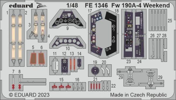 Eduard FE1346 Fw 190A-4 Weekend EDUARD 1/48