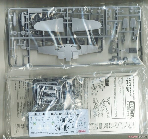 Fine Molds 75916  Bf 109 G-6 Regia Aeronautica 1/72