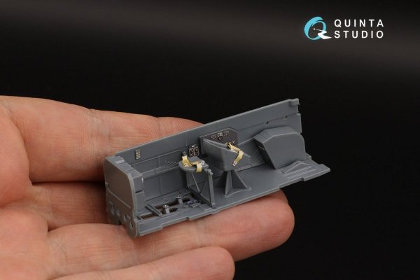 Quinta Studio QD48311 Bf 110C/D 3D-Printed &amp; coloured Interior on decal paper (Eduard) 1/48