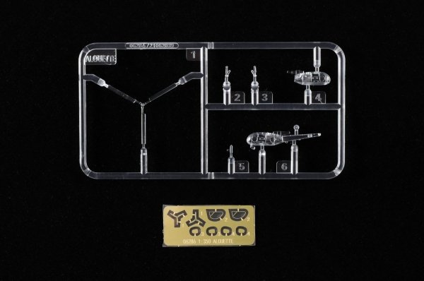 Trumpeter 06286 Alouette Helicopter 1/350