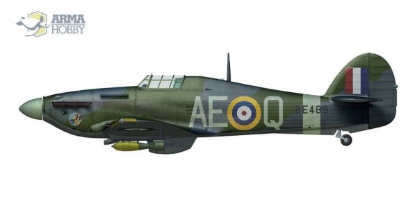 Arma Hobby 70043 Hurricane Mk.II b  - Model Kit 1/72