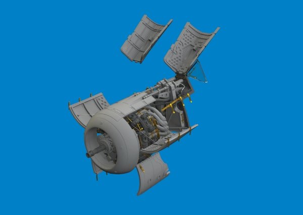 Eduard 6481102 Fw 190A-6 engine &amp; fuselage guns EDUARD 1/48