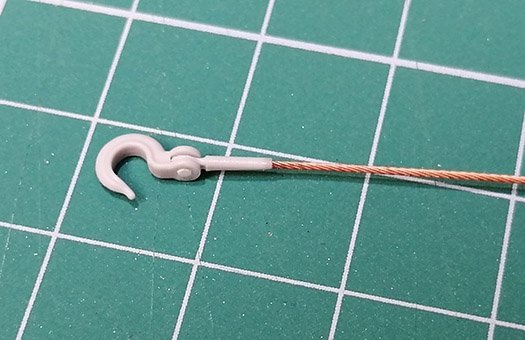 Eureka XXL ER-3565 Towing cable for Polish 7TP Tank (IBG Models) 1/35