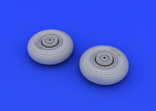 Eduard 672026 Il-2 wheels 1/72 (TAMIYA)