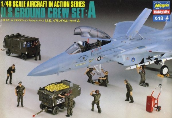 Hasegawa X48-4 US Ground Crew Set A (1:48)