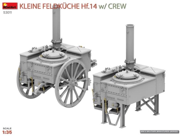 MiniArt 53011 Kleine Feldkuche Hf. 13 w/ Crew 1/35