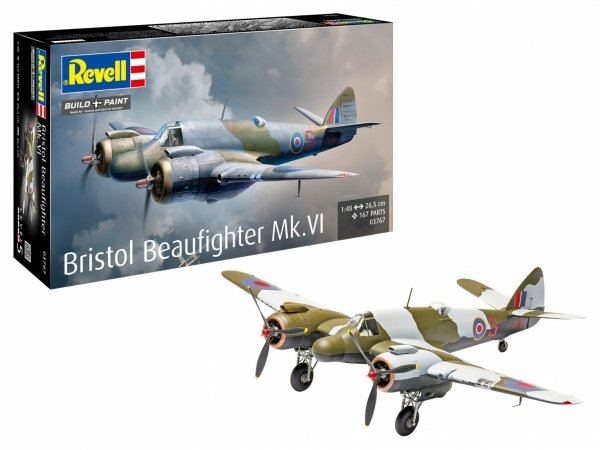 Revell 03767 Bristol Beaufighter Mk. VI - RAF and RAAF Markings 1/48