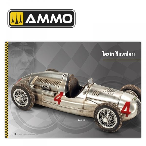 Ammo by Mig 6298 How to Paint Scale Cars Bilingual: English and Spanish