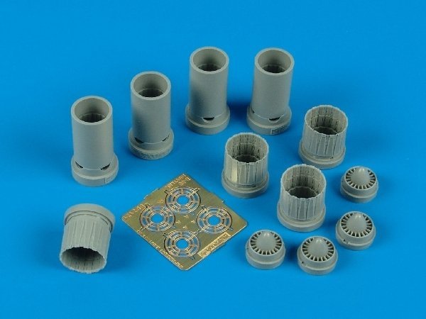 Aires 7171 B-58 Hustler exhaust nozzles 1/72 HASEGAWA