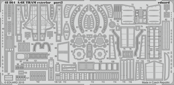 Eduard 48864 A-6E TRAM exterior 1/48 HOBBY BOSS