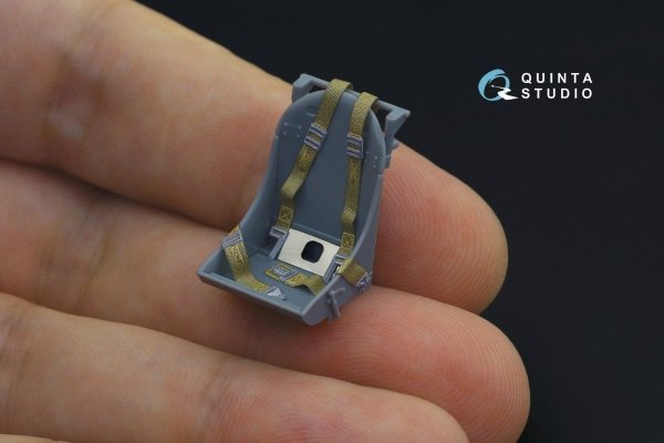 Quinta Studio QD32092 F4U-1D 3D-Printed &amp; coloured Interior on decal paper (Tamiya) 1/32