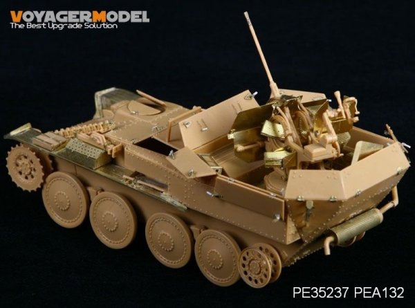 Voyager Model PEA132 WWII German Sd.Kfz.140 Flakpanzer 38(t) &quot;Gepard&quot; Fenders (For TRISTAR 35035) 1/35