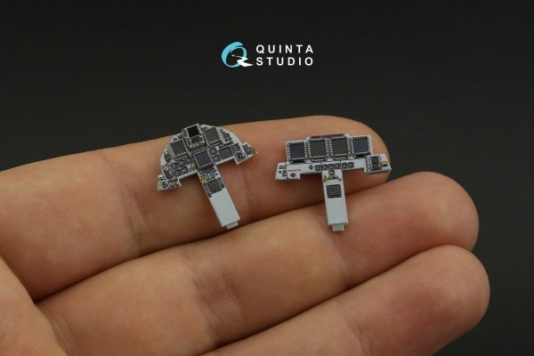 Quinta Studio QD48426 F-15E 3D-Printed coloured Interior on decal paper (Academy) 1/48