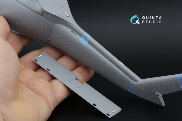 Quinta Studio QP48052 MH-60L exterior parts (ICM) 1/48