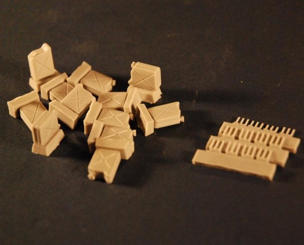 Panzer Art RE35-282 WWII German 20l canisters early pattern (12pcs) 1/35