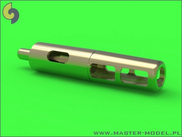 Master AM-48-089 MiG-15 &amp; MiG-15bis - gun barrels set, antenna base &amp; Pitot Tube (1:48)
