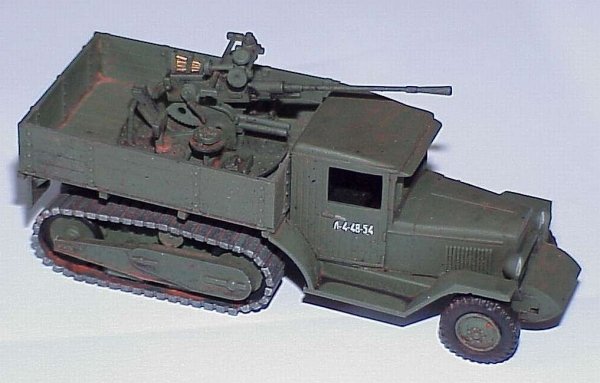 PST 72033 37mm AASP Gun/ZiS 42 Half-truck 1/72