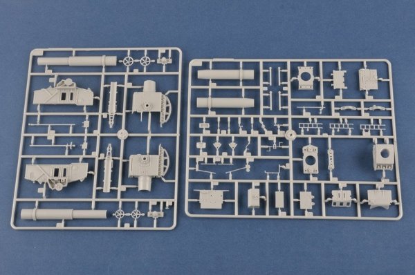 Hobby Boss 82961 German KARL-Geraet 040/041 on Railway Transport Carrier 1/72