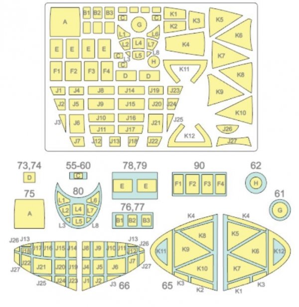 Omask 57006 LeO 451 (Heller, Smer) 1/72