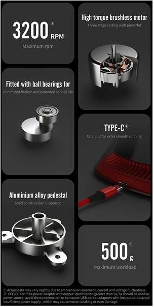 DSPIAE MS-02 Portable Vibrating Paint Oscilatting Stirrer