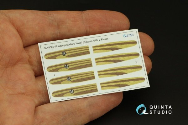 Quinta Studio QL48005 Axial Propeller (Eduard) 1/48