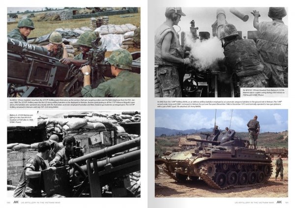 AK Interactive AK130007 AMERICAN ARTILLERY IN VIETNAM EN