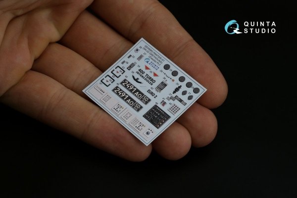 Quinta Studio QD35063 Pantsir-S1 (SA-22 Greyhound) 3D-Printed &amp; coloured Interior on decal paper (Trumpeter) 1/35