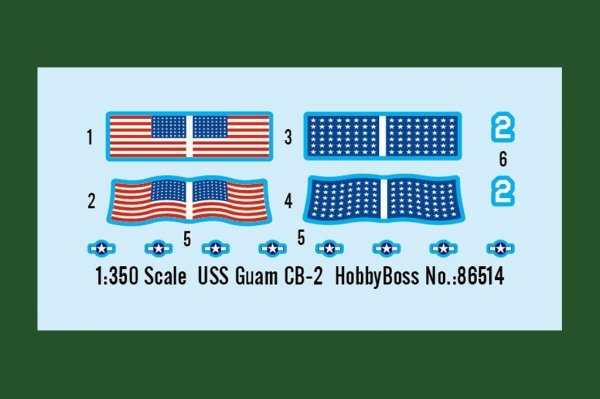 Hobby Boss 86514 USS Guam CB-2 1/350