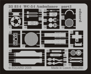 Eduard 35814 WC-54 Ambulance 1:35 Italeri