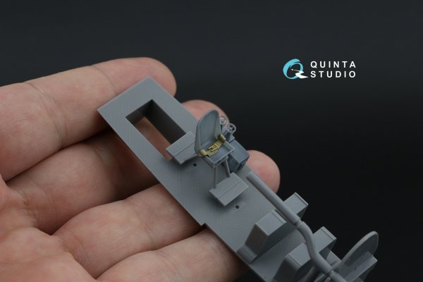Quinta Studio QD+48554 Bristol Beaufighter Mk.VI 3D-Printed &amp; coloured Interior on decal paper (Tamiya) (with 3D-printed resin parts) 1/48
