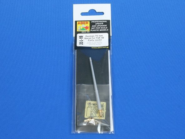 Aber 35L-019N German 75mm Barrel for Pak 40 - early model (1:35)
