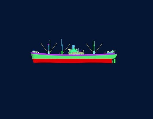 Trumpeter 05755 SS Jeremiah O Brien Liberty Ship 1/700