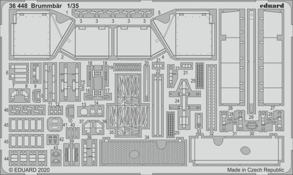 Eduard BIG3599 Brummbär 1/35 for Academy 