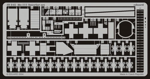 Eduard 49245 He 111 interior 1/48 Revell