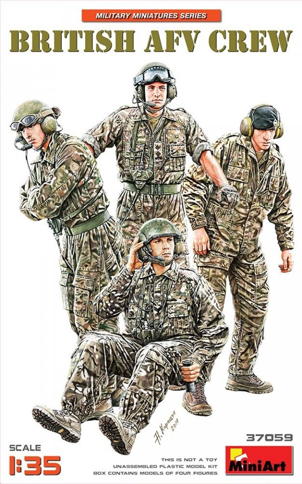 MiniArt 37059 British AFV Crew 1/35