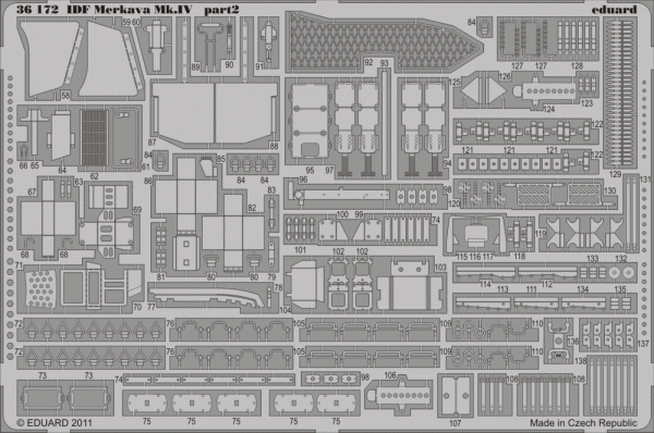 Eduard 36172 IDF Merkava Mk. IV 1/35 Hobby Boss