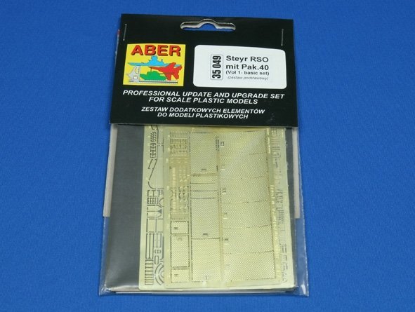 Aber 35049 Steyr RSO mit Pak.40 (zestaw podstawowy) (ITA) (1:35)
