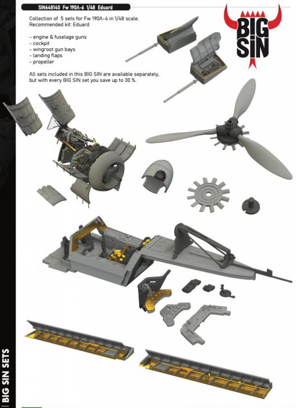 Eduard SIN648140 Fw 190A-6 EDUARD 1/48