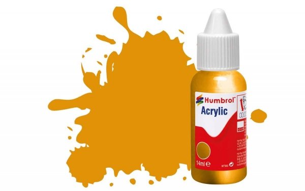 Humbrol DB0054 No.54 Brass Metallic - 14ml.