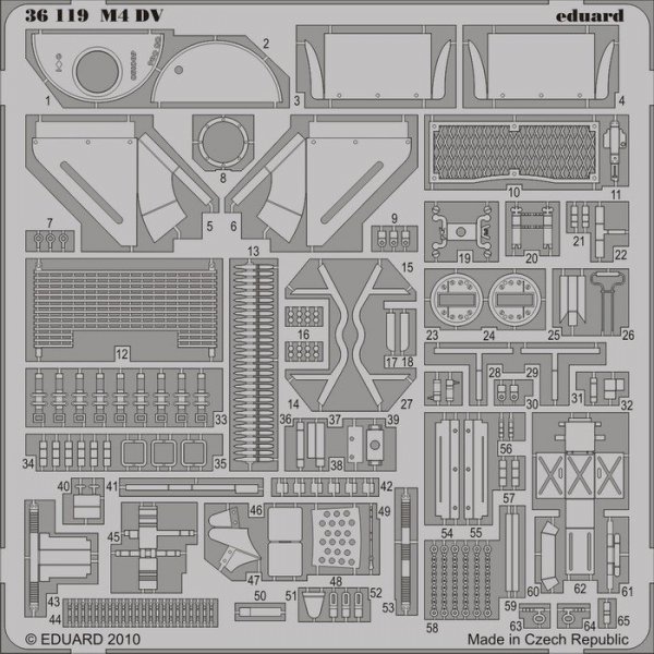 Eduard 36119 M4 DV 1/35  Dragon 