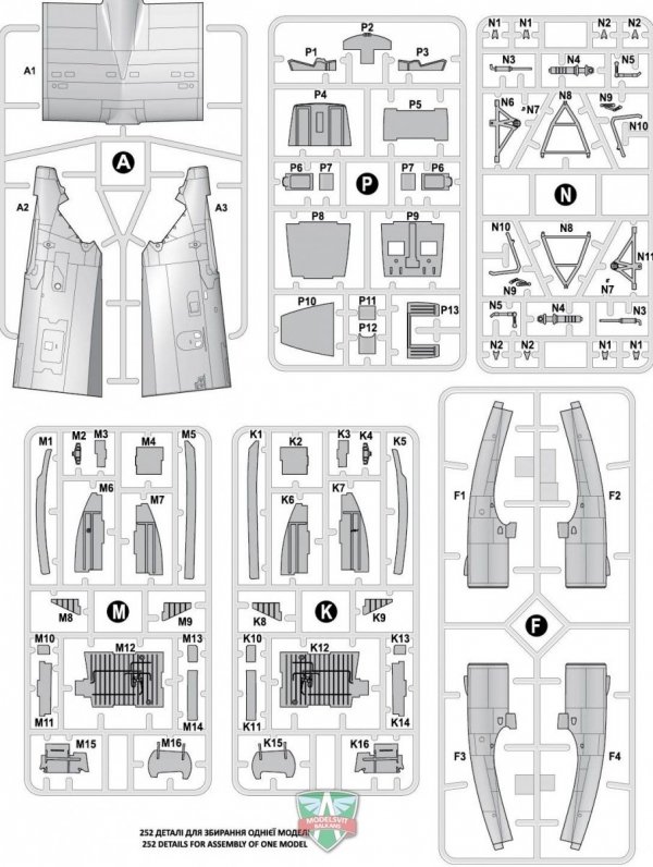 Modelsvit 72039 Beriev Be-14 All-weather SAR flying boat 1/72